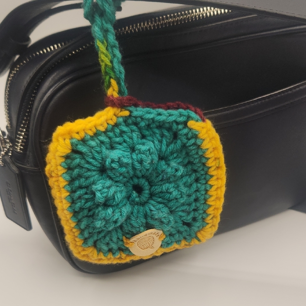 Boho Handmade Pod Pouch AirPod Earpod Case in Jewel Tone Colors
